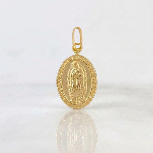 Dije Virgen de Guadalupe 0.85g / 1 in Oro Amarillo 18K