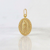 Dije Virgen de Guadalupe 0.9 g / 1 in Oro Amarillo 18K