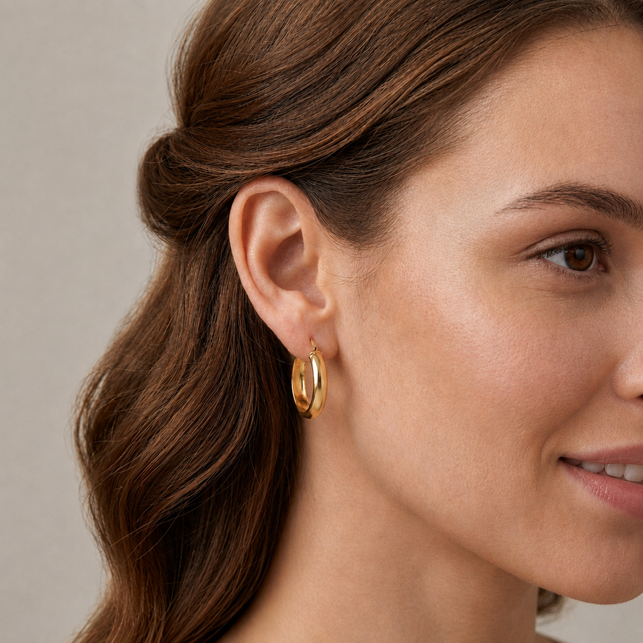 Candongas Gera 3.15 g / 1 in Oro Amarillo 18K