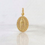 Dije Virgen de Guadalupe 1.1 g / 1 in Oro Amarillo 18K