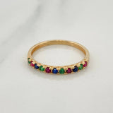 Anillo Churumbela 1.5gr / T7 1/4 / Oro Amarillo 18K &