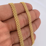 Bismark Chain 11.05gr / 23.6in / +1 18K Gold &
