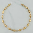 Pulso Rustico Barril 5.6 g / 8 1/2 in / 4.35 mm Oro Amarillo 18K