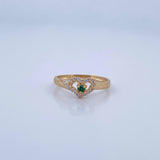 Heart Silhouette Ring 1.75gr / Size 6 1/2 / 18K Gold &