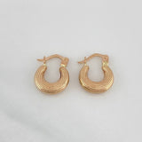 Candongas Salo 1.15 g / 1/2 in Oro Rosa 18K