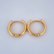 Candongas Lia 1.95gr / 1/2 in / Oro Amarillo 18K $