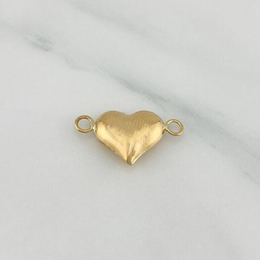 Herraje Corazón 0.6 g / 3/4 in Oro Amarillo 18K