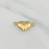 Charm Heart 0.6 g / 3/4 in Yellow Gold 18K