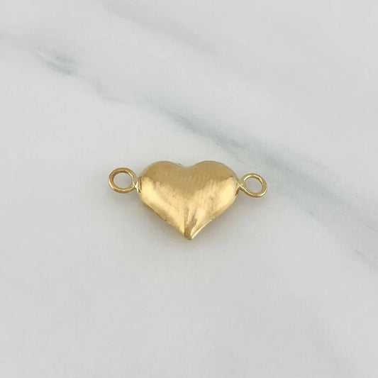 Charm Heart 0.25g / 1/2 in 18K Yellow Gold