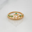 Ring 15´S Crown 1.7 g / T5 1/2 Yellow Gold 18K