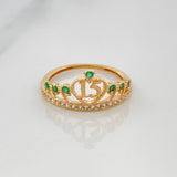 Ring 15´S Crown 1.7 g / T5 1/2 Yellow Gold 18K