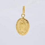 Dije Virgen de Guadalupe 0.5g / 3/4 in Oro Amarillo 18K