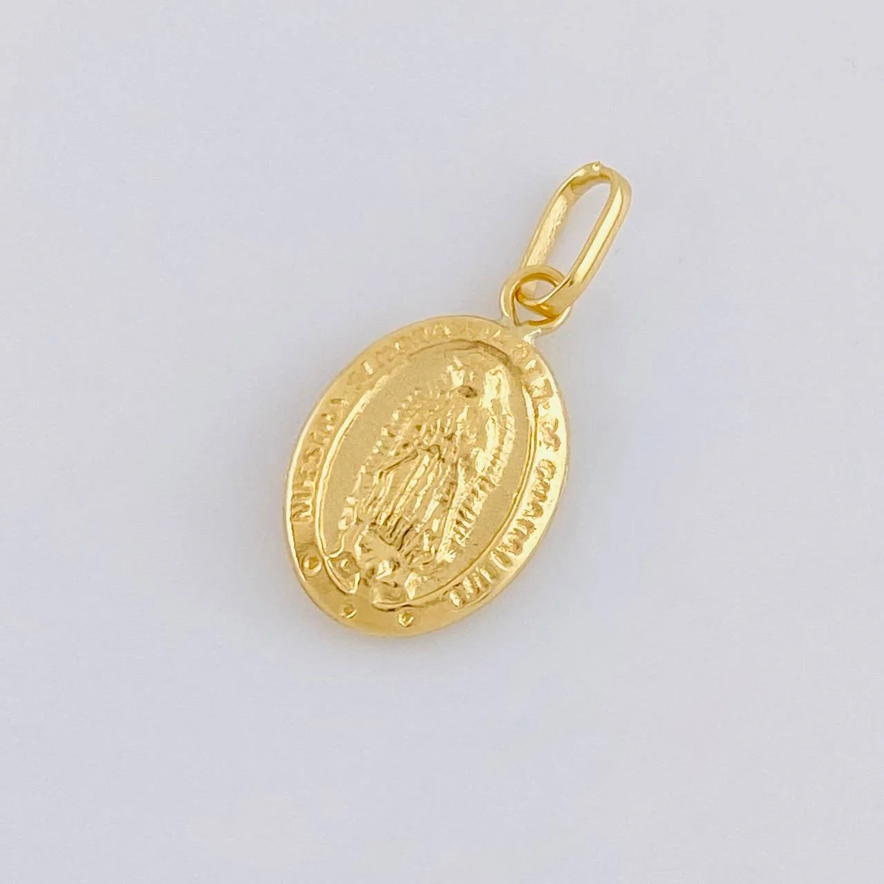 Pendant Virgen de Guadalupe 0.5g / 3/4 in Yellow Gold 18K