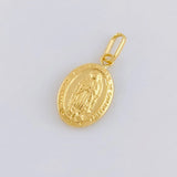 Pendant Virgen de Guadalupe 0.5g / 3/4 in Yellow Gold 18K