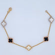 Clover Bracelet Roll-On 8.4gr / 20.5cm / Three Golds Nac.Esp. 18K &