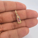 Dije Virgen De Guadalupe 1.8gr / 1 in / Oro Amarillo 18K &
