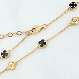 Clover Bracelet Classic Link 3.1 g / 8 1/4 in / 4.7 mm 18K Yellow Gold