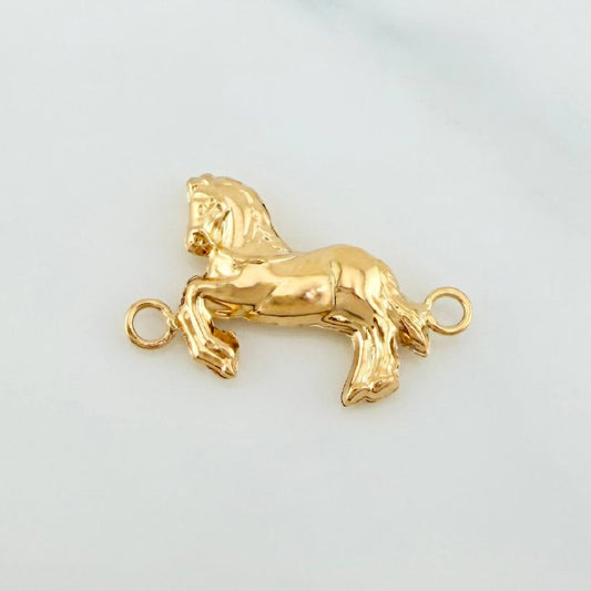 Herraje Caballo 0.9 g / 3/4 in Oro Amarillo 18K