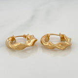 Candongas Valen 2gr / 3/4 in / Oro Amarillo 18K &