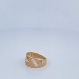 Anillo Estrella Cardinal 3.25gr / T8 1/4 / Oro 18K $