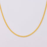 Bismark Chain 4.25g / 18 in / 2.2mm Yellow Gold 18K