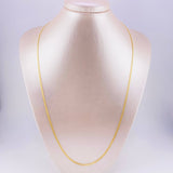 Bismark Chain 5.45g / 24 in / 2.2mm Yellow Gold 18K