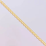 Cadena China 4.6g / 20 in / 2mm Oro Amarillo 18K