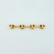 Herraje Gc 0.4 g / 1 in Oro Amarillo 18K