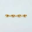 Herraje Retazo Gc 0.45 g / 1 in Oro Amarillo 18K