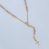 Miraculous Virgin Rosary 5.85gr / 50.5cm / Three 18K Golds &