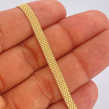 China Bracelet 3.2gr / 7 1/4 in / 14K Gold +1 Italy $