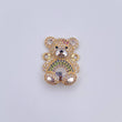 Charm Bear 4.15gr / 2.2cm / 18K Gold &