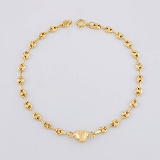Pulso GC Corazon 1.95g / 7 1/4 in / 3.1mm Oro Amarillo 18K