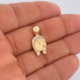 Horseshoe Horse Pendant 2.45gr / 1.0in / 18K Gold $