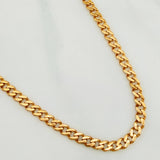 Cuban Links 15.85 g / 24 1/4 in / 4.4 mm 18K Yellow Gold