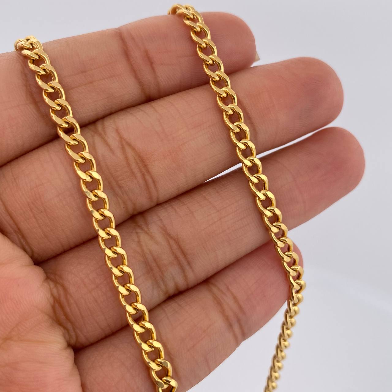 Cuban Links 9.95gr / 25 1/2 in / 18K Gold +1 &