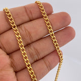 Cuban Links 9.95gr / 25 1/2 in / 18K Gold +1 &