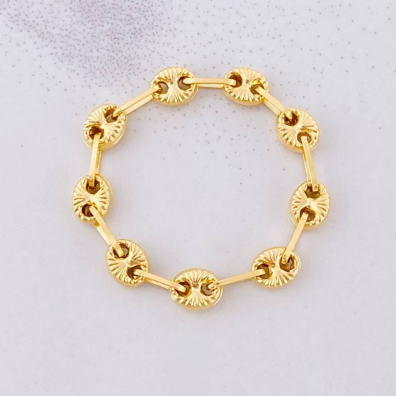 GC Diamond Cut Ring 1g / T10 1/2 Yellow Gold 18K