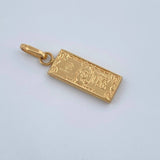 Dije One Dólar 0.6gr / 3/4 in / Oro Amarillo 18K &