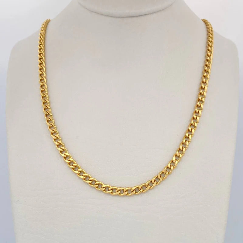 Cuban Links 9.35gr / 23 1/2 in / 18K Gold +1 &