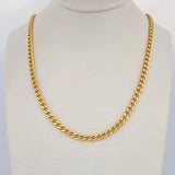 Cuban Links 9.35gr / 23 1/2 in / 18K Gold +1 &