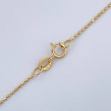 Military Pendant and Chain Set + Infinity 2gr / 18K Gold $