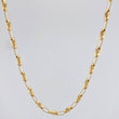 Rustic Paris Chain 10.45 g / 23 1/2 in / 3.5 mm 18K Yellow Gold