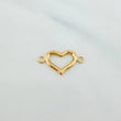 Charm Heart Silhouette 0.95 g / 1 in 18K Yellow Gold