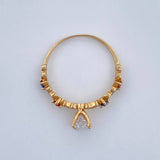 Heart Churumbela Ring 1.25gr / Size 5 1/4 / 18K Gold