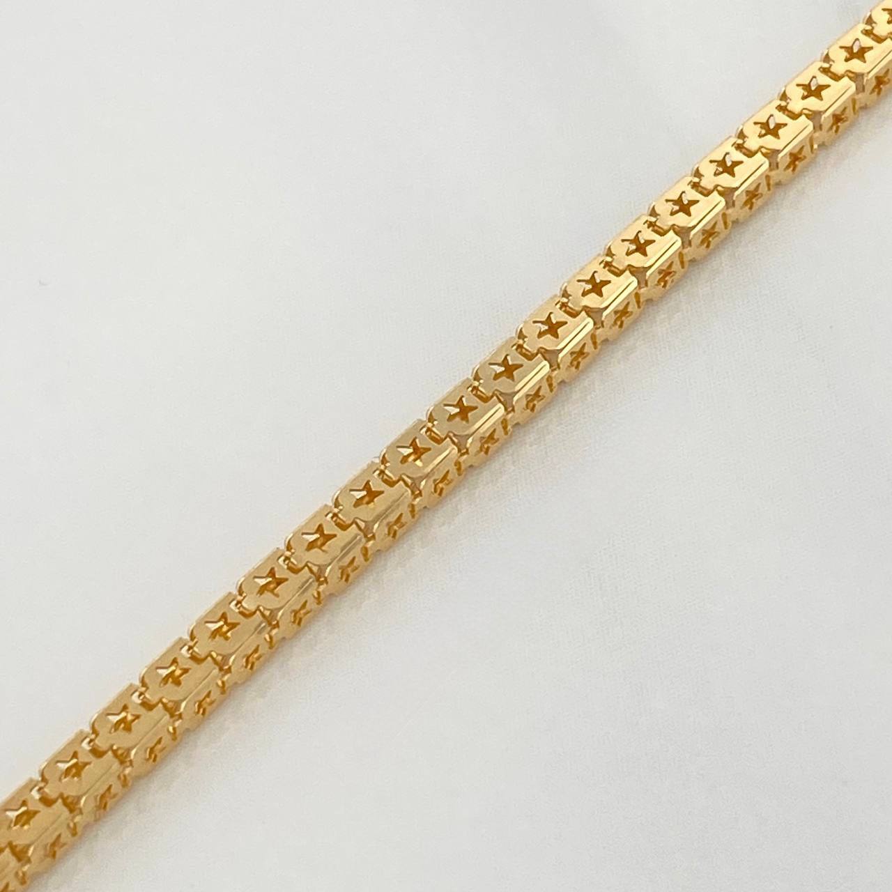 Cadena Veneciana Estrellas 8.1 g / 19 3/4 in / 2 mm Oro Amarillo 18K