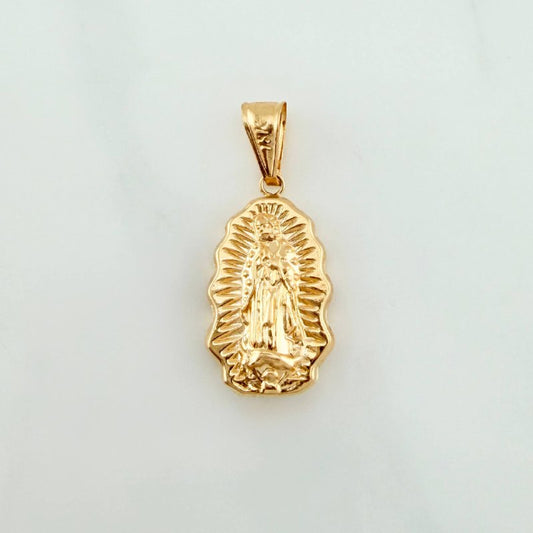 Dije Virgen De Guadalupe 1.7 g / 1 1/4 in Oro Amarillo 18K