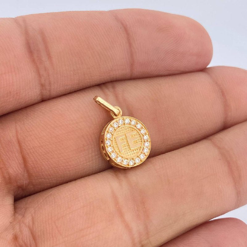 Pendant Faith 1.85gr / 2cm / 18K Yellow Gold &