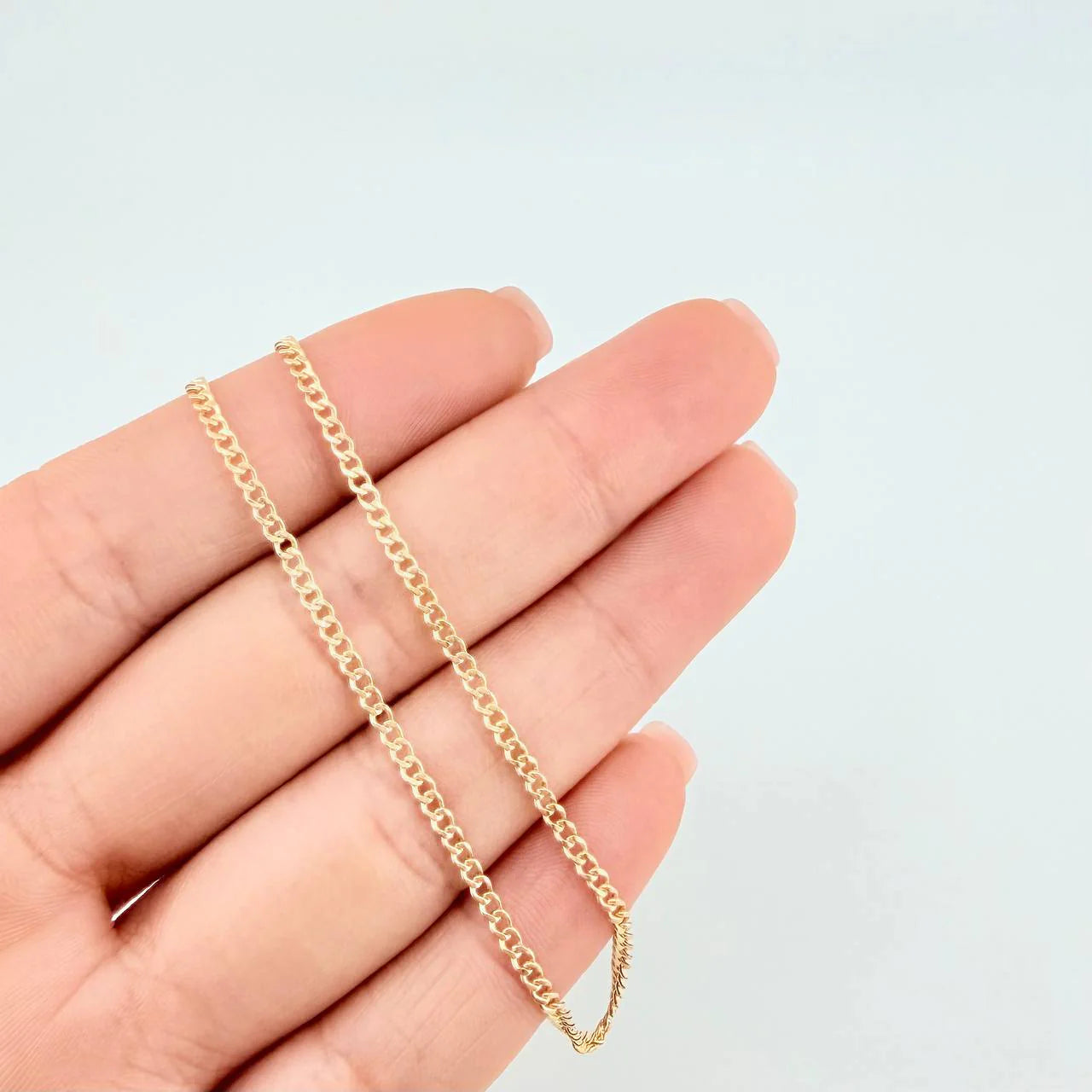 Cuban Links 1.7 g / 17 3/4 in / 2 mm Yellow Gold 18K
