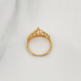 Ring 15´S Crown 1.7 g / T5 1/2 Yellow Gold 18K